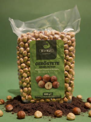 Doppel Geröstete Haselnüsse 1000 Gr aus der Türkei