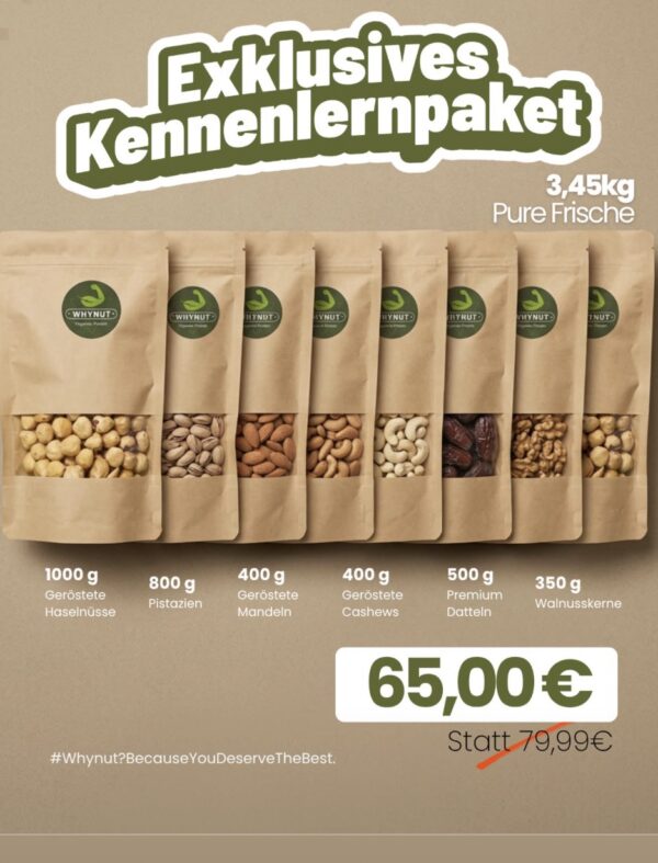 screenshot Whynut XXL-Kennenlernpaket – 3,45 kg pure Frische & Vielfalt